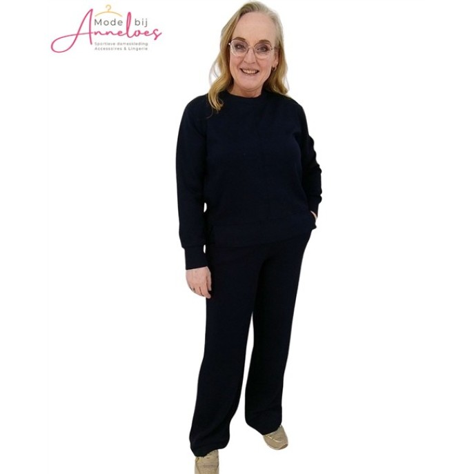 Micha Pullover uni Marine